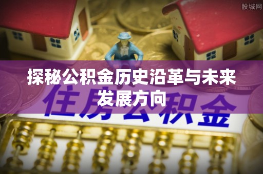 吉首探秘公积金历史沿革与未来发展方向
