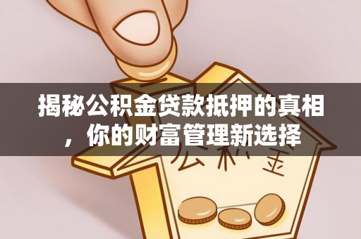 吉首揭秘公积金贷款抵押的真相，你的财富管理新选择