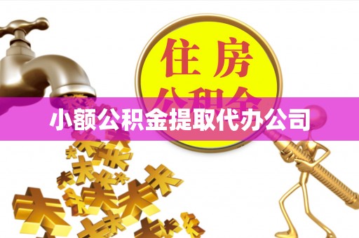 吉首小额公积金提取代办公司